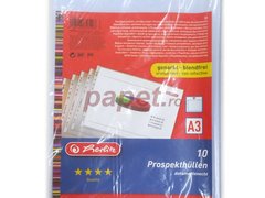 Folie protectie Herlitz A3 10/set E146